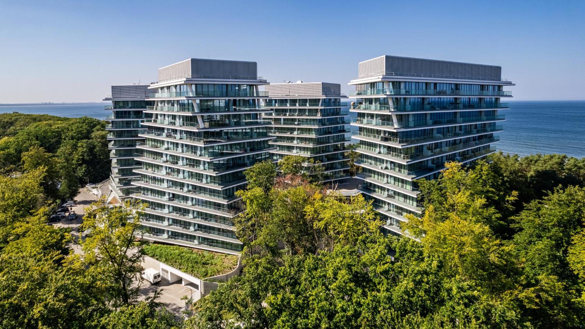 Prywatne Apartamenty Sun & Snow W Wave Z Basenem Miedzyzdroje Exterior foto
