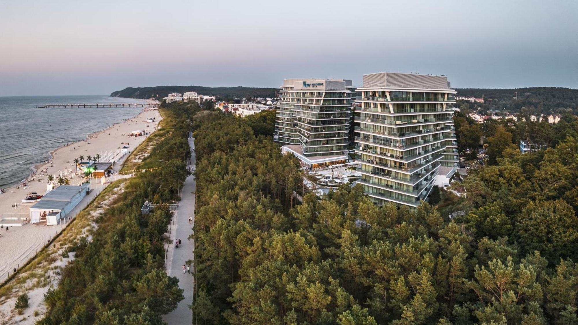 Prywatne Apartamenty Sun & Snow W Wave Z Basenem Miedzyzdroje Exterior foto